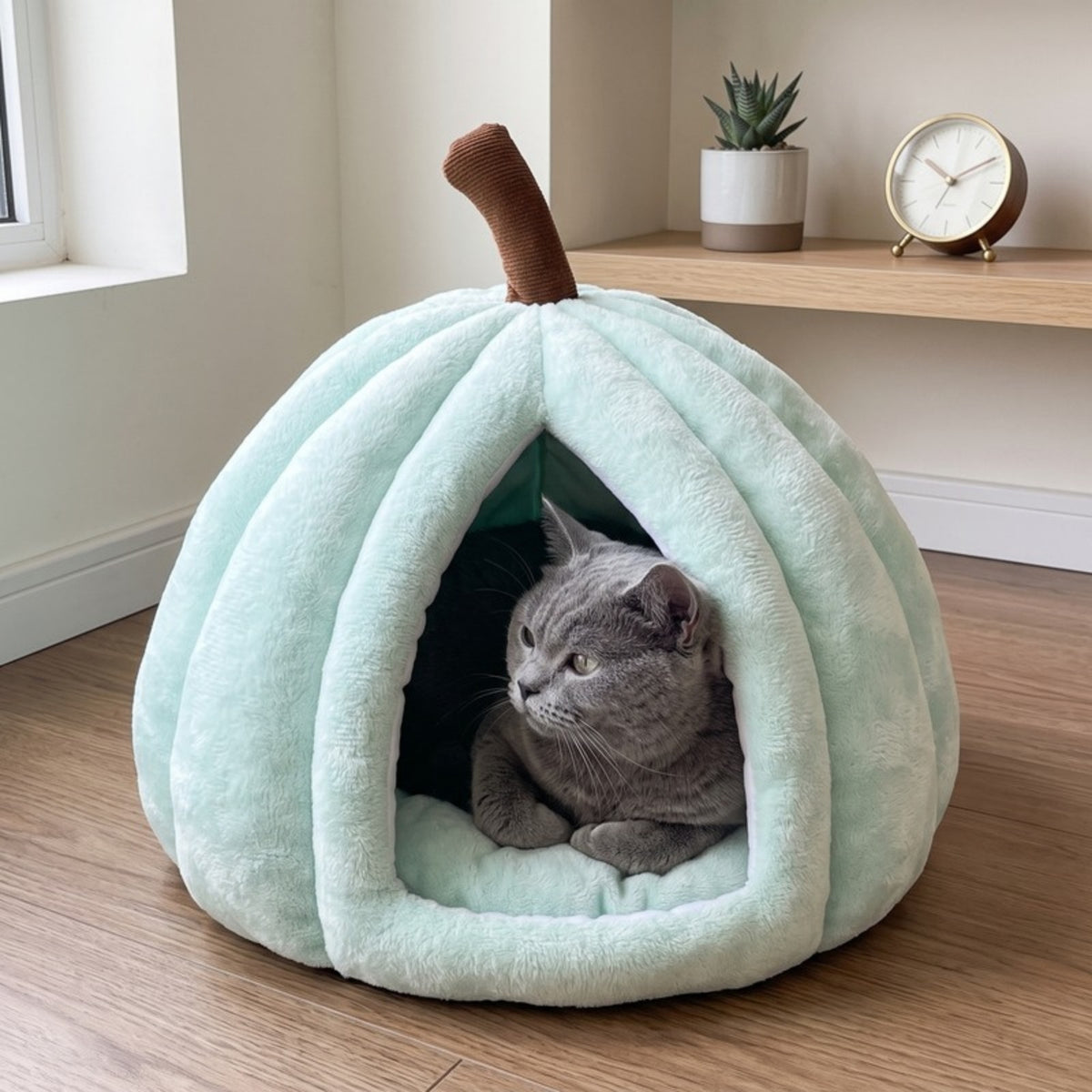 Woofidoo Pumpkin Cat Bed