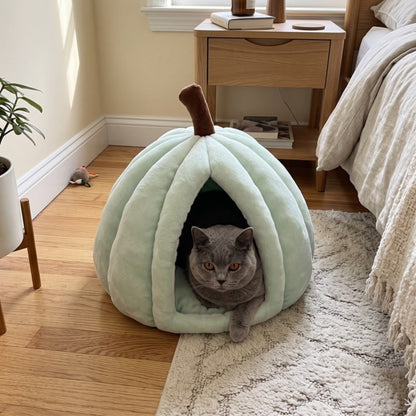 Woofidoo Pumpkin Cat Bed