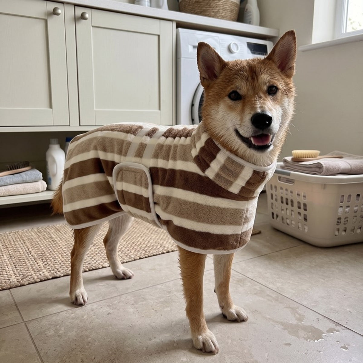 Woofidoo Quick-Dry Dog Bathrobe