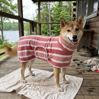 Woofidoo Quick-Dry Dog Bathrobe