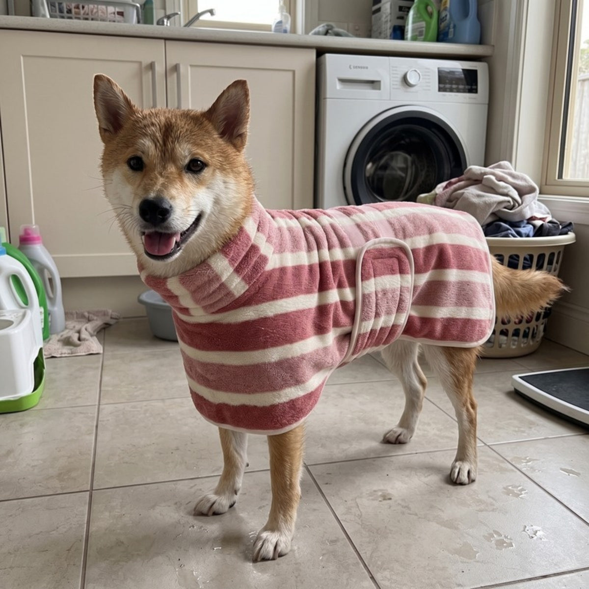 Woofidoo Quick-Dry Dog Bathrobe