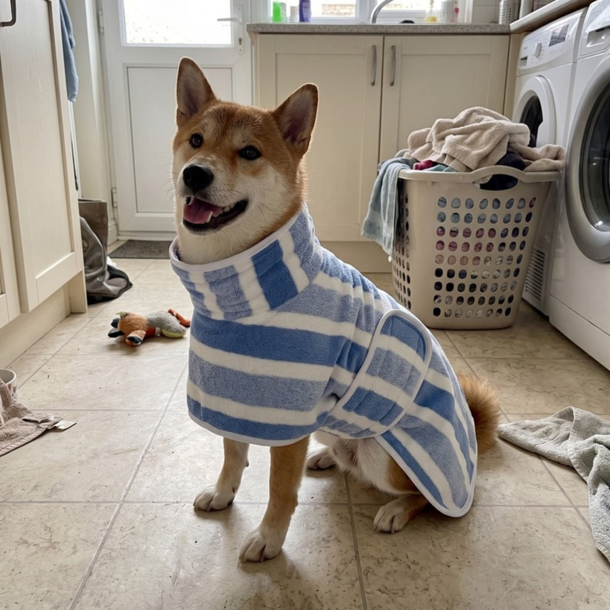 Woofidoo Quick-Dry Dog Bathrobe