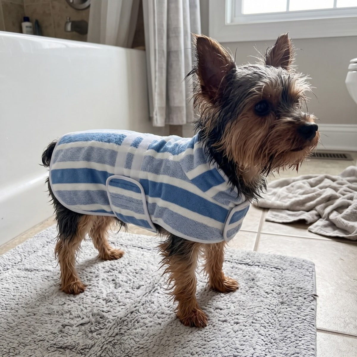 Woofidoo Quick-Dry Dog Bathrobe
