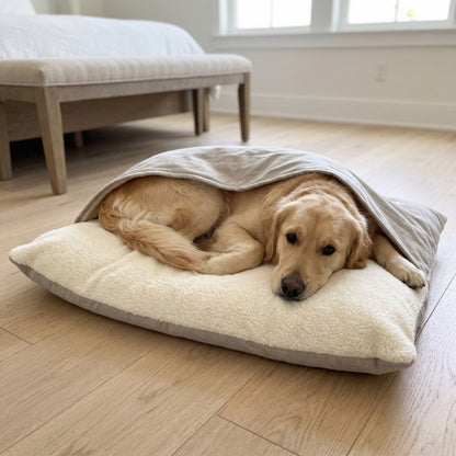 Woofidoo Pocket Burrow Dog Bed
