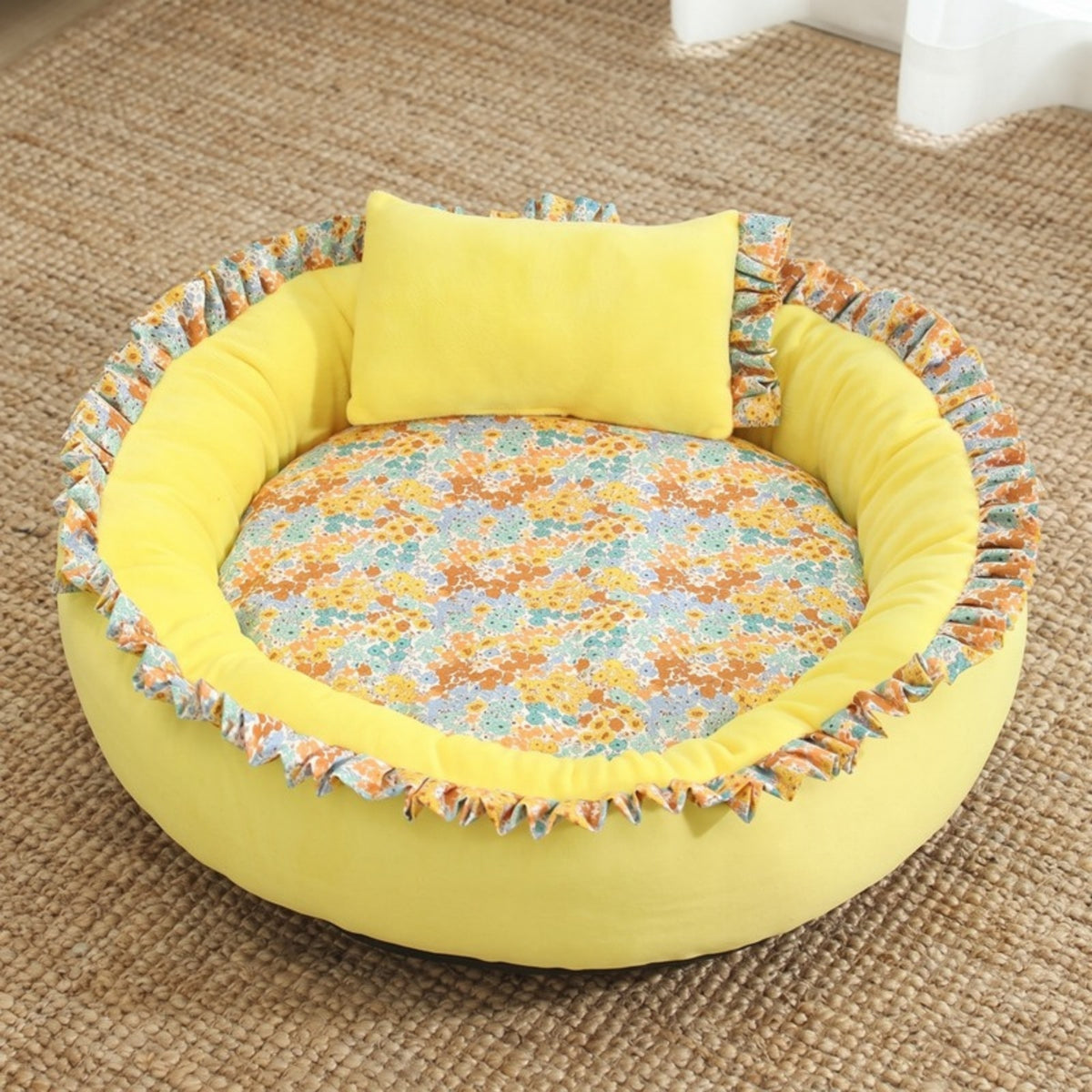 Woofidoo Round Donut Pet Bed