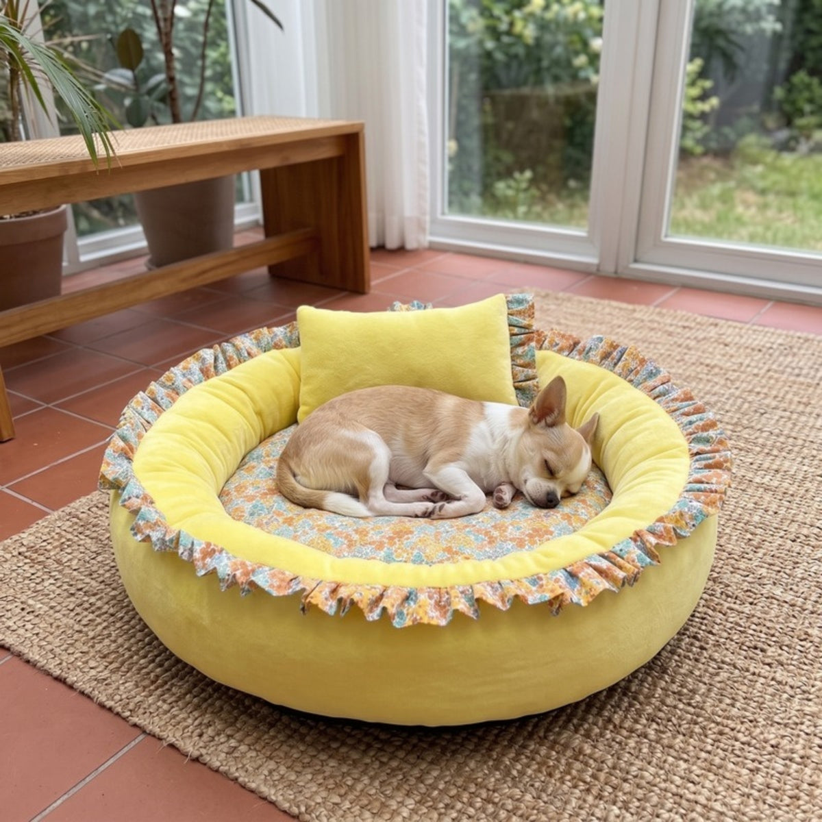Woofidoo Round Donut Pet Bed