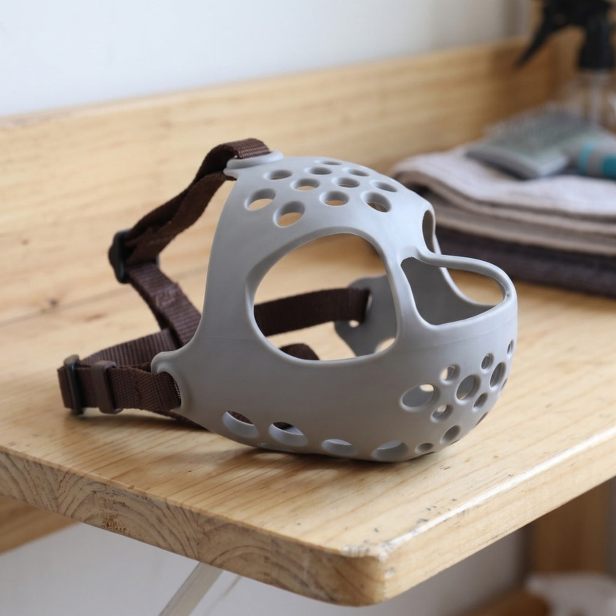 Woofidoo Soft Rubber Bulldog Muzzle