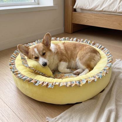 Woofidoo Round Donut Pet Bed