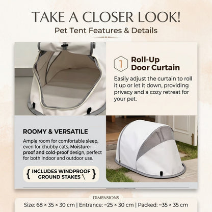 Woofidoo Campfire Pet Tent