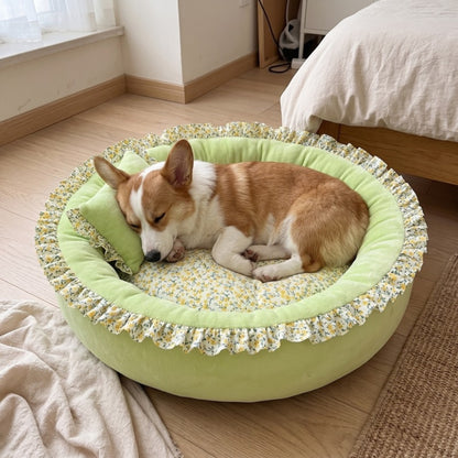 Woofidoo Round Donut Pet Bed