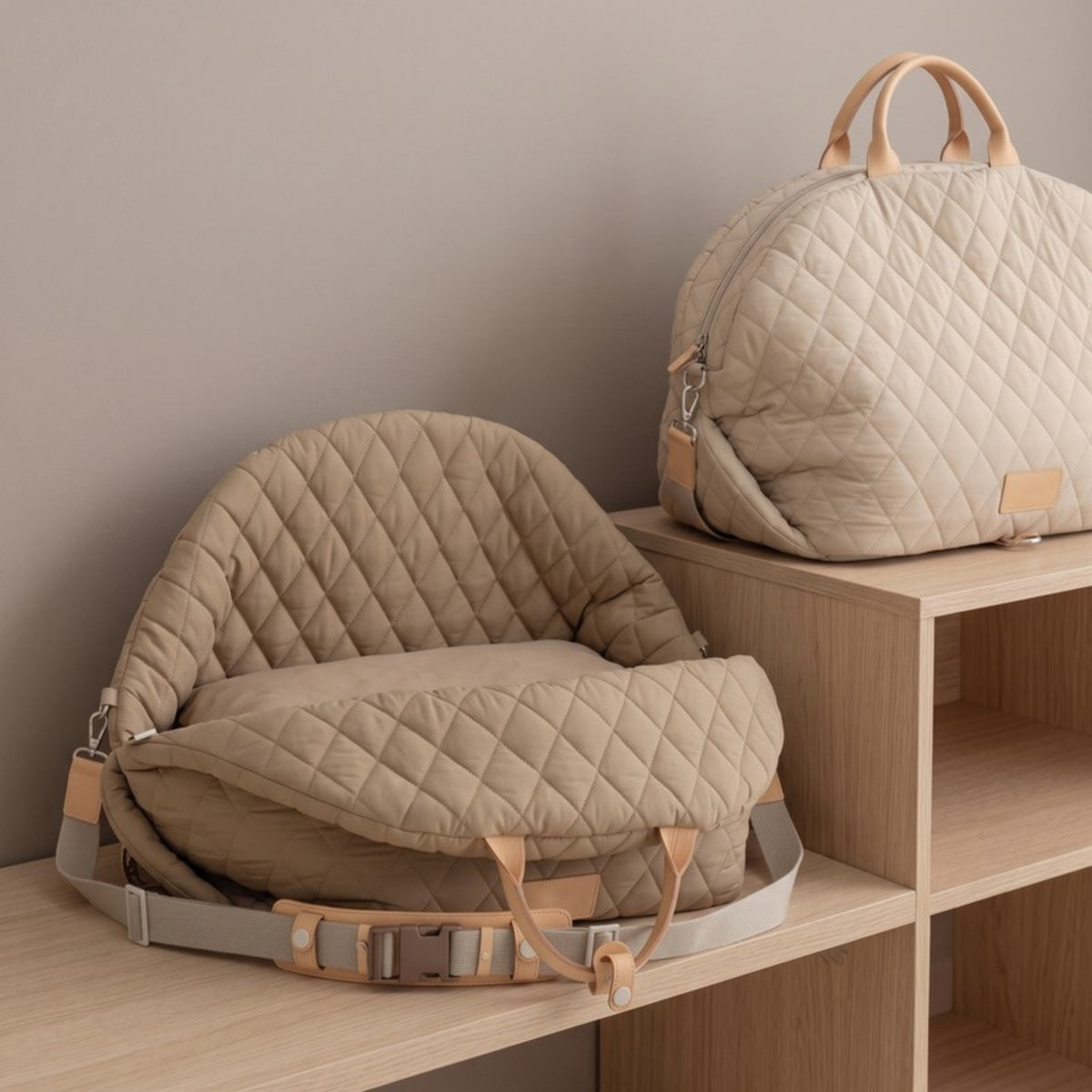 Woofidoo Quilted Pet Carrier Bag