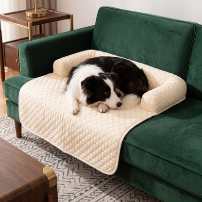 Woofidoo Plush Dog Couch Cover Bed