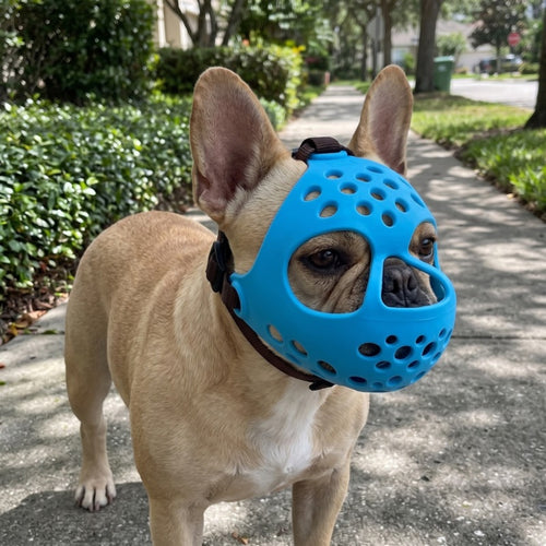 Woofidoo Soft Rubber Bulldog Muzzle