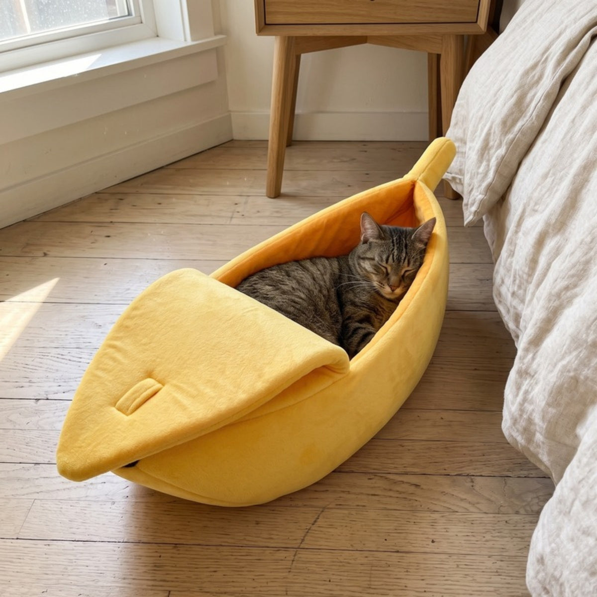 Woofidoo Banana Cat Bed