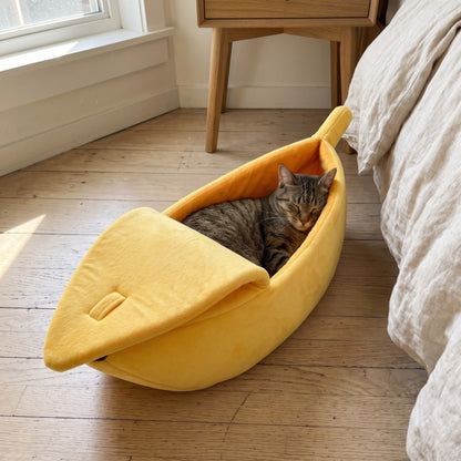Woofidoo Banana Cat Bed