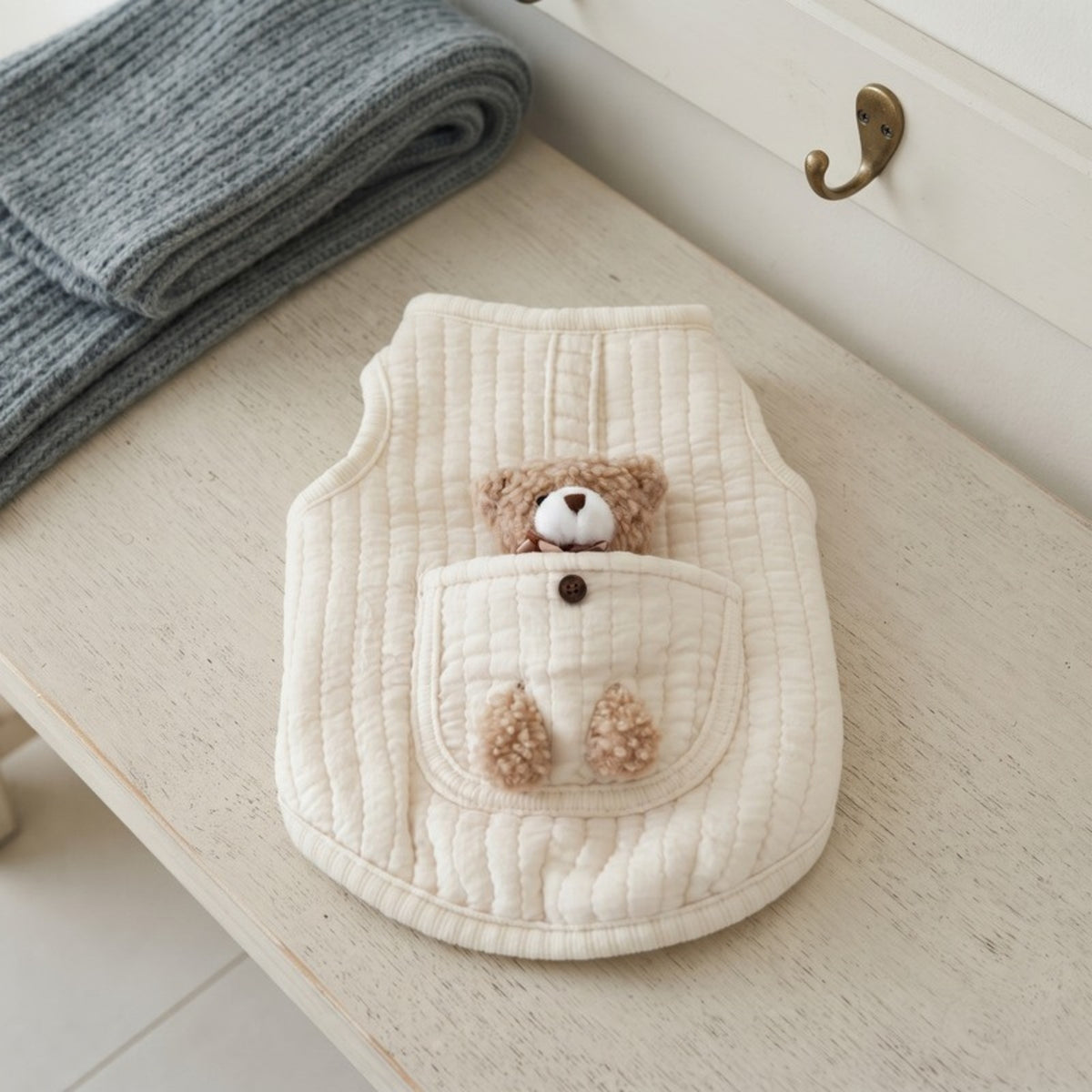 Woofidoo Teddy Bear Dog Winter Vest