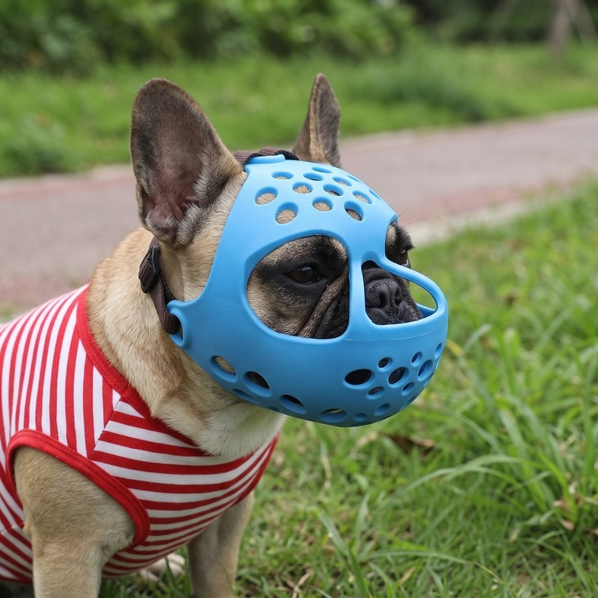 Woofidoo Soft Rubber Bulldog Muzzle