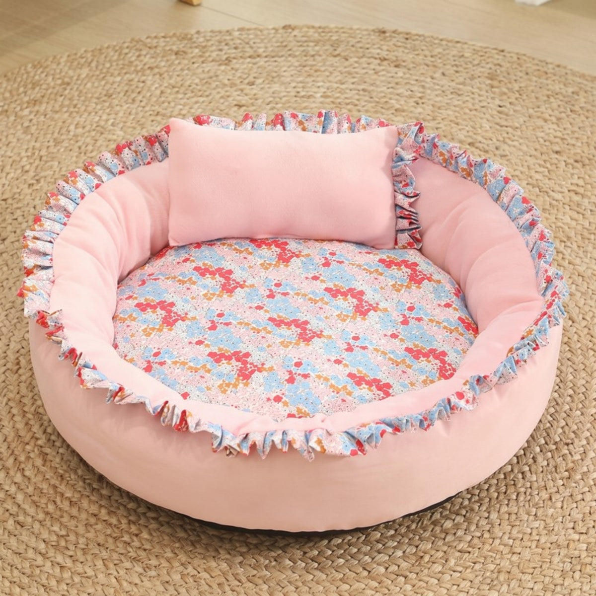 Woofidoo Round Donut Pet Bed
