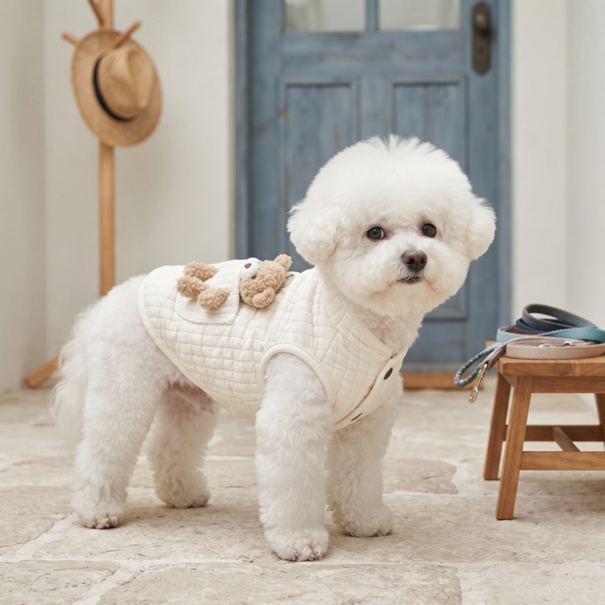 Woofidoo Teddy Bear Dog Winter Vest