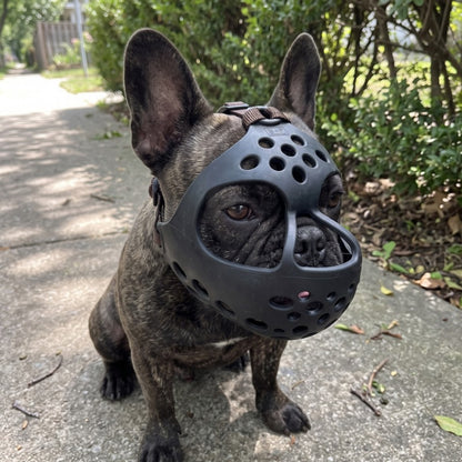 Woofidoo Soft Rubber Bulldog Muzzle