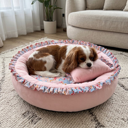 Woofidoo Round Donut Pet Bed
