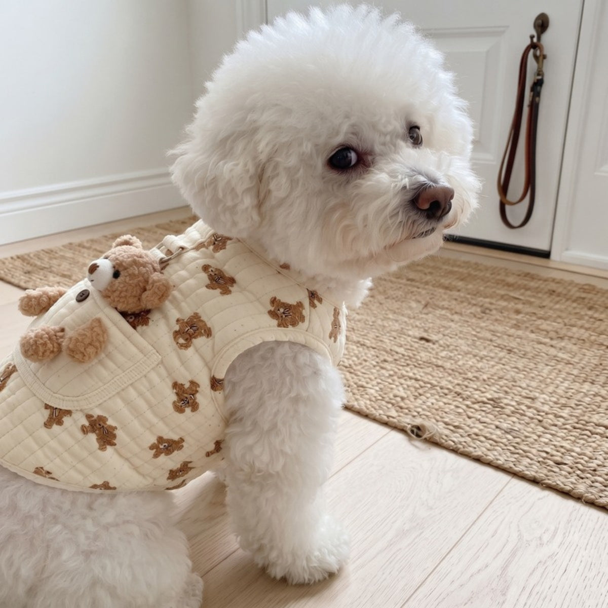 Woofidoo Teddy Bear Dog Winter Vest