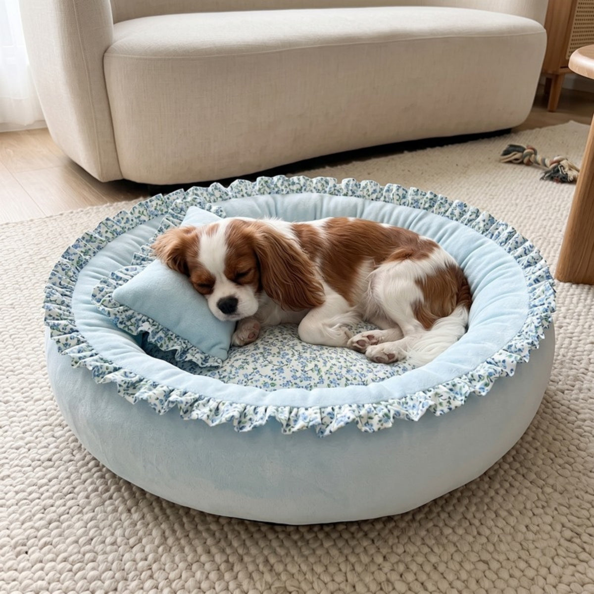Woofidoo Round Donut Pet Bed