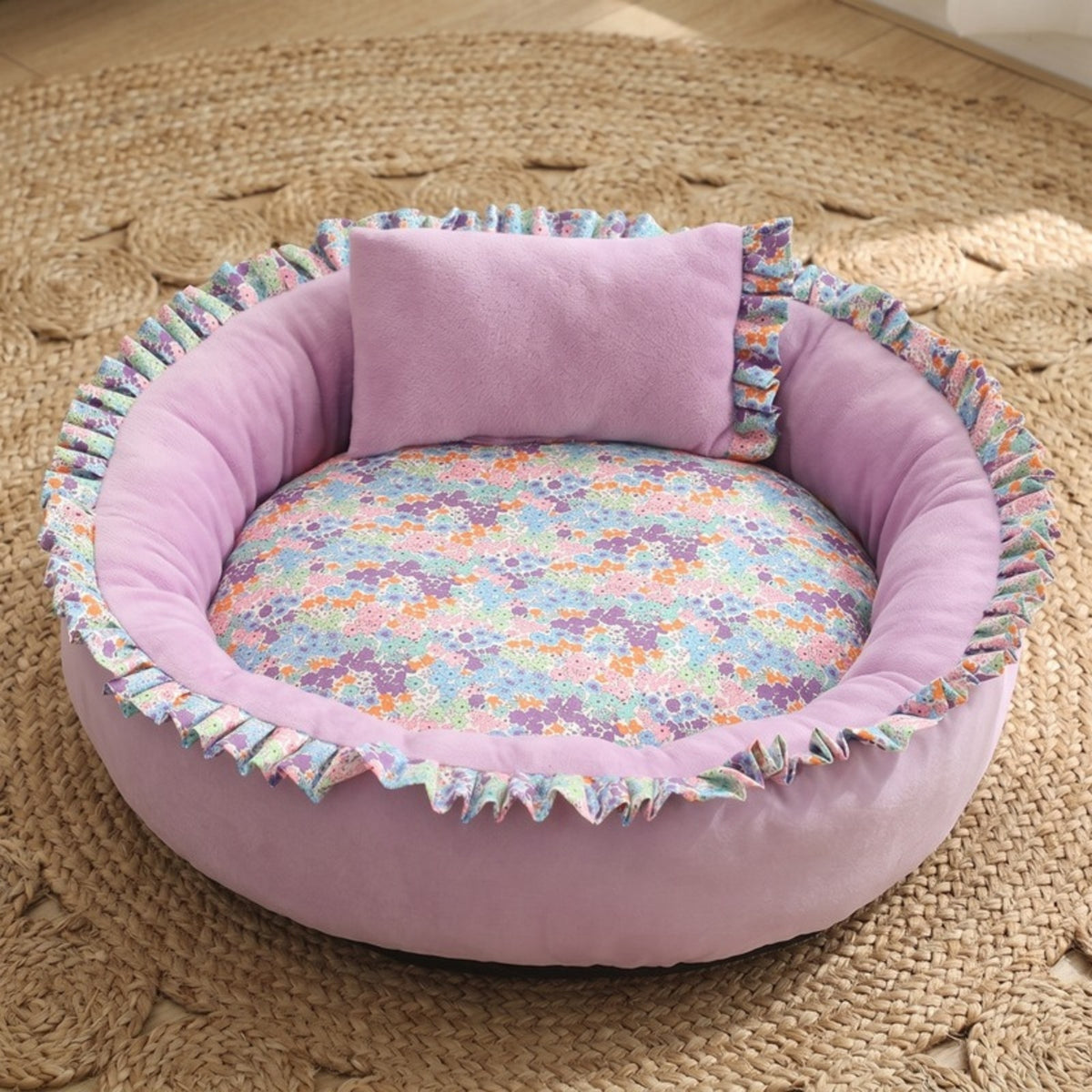 Woofidoo Round Donut Pet Bed