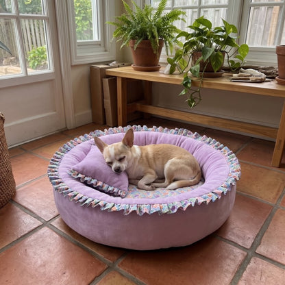Woofidoo Round Donut Pet Bed