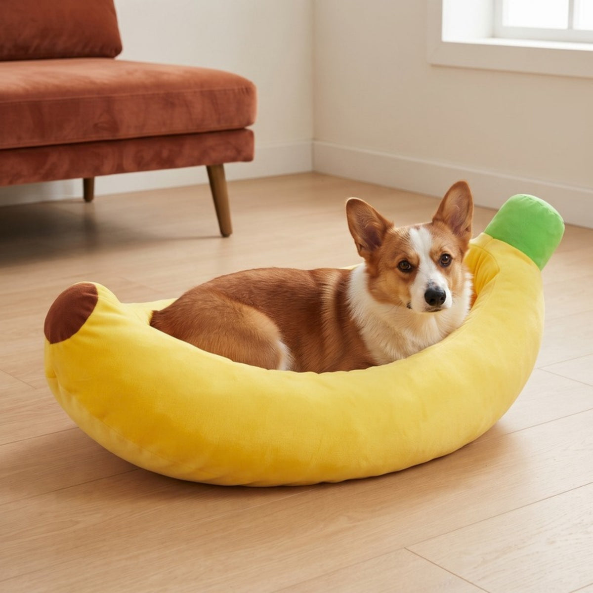 Woofidoo Banana Dog Bed