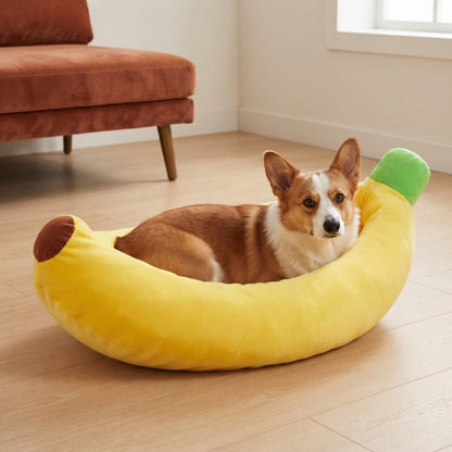 Woofidoo Banana Dog Bed