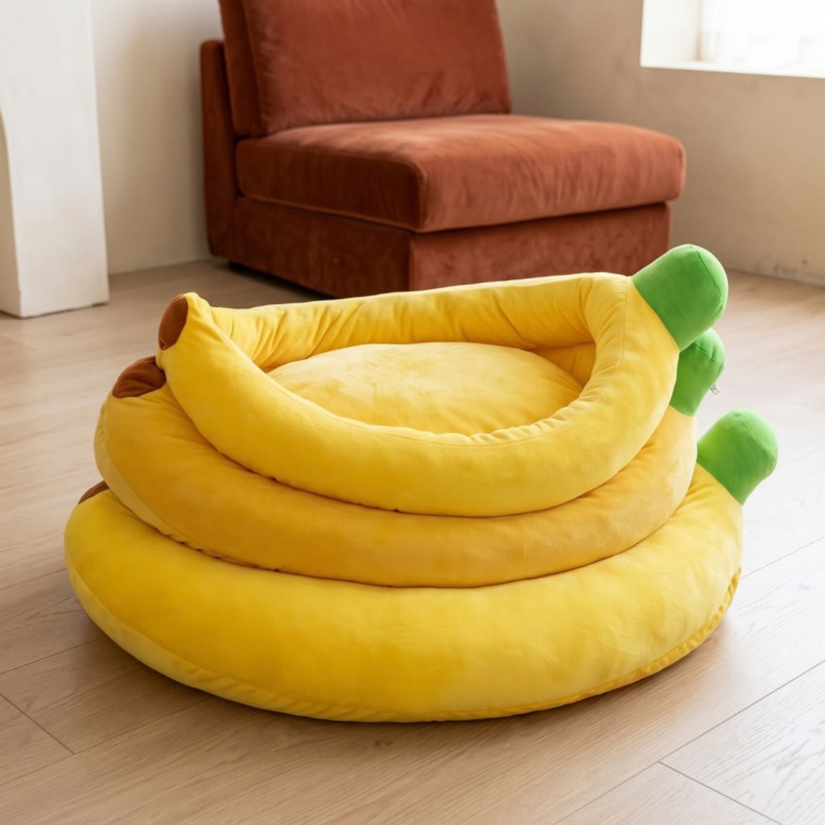 Woofidoo Banana Dog Bed