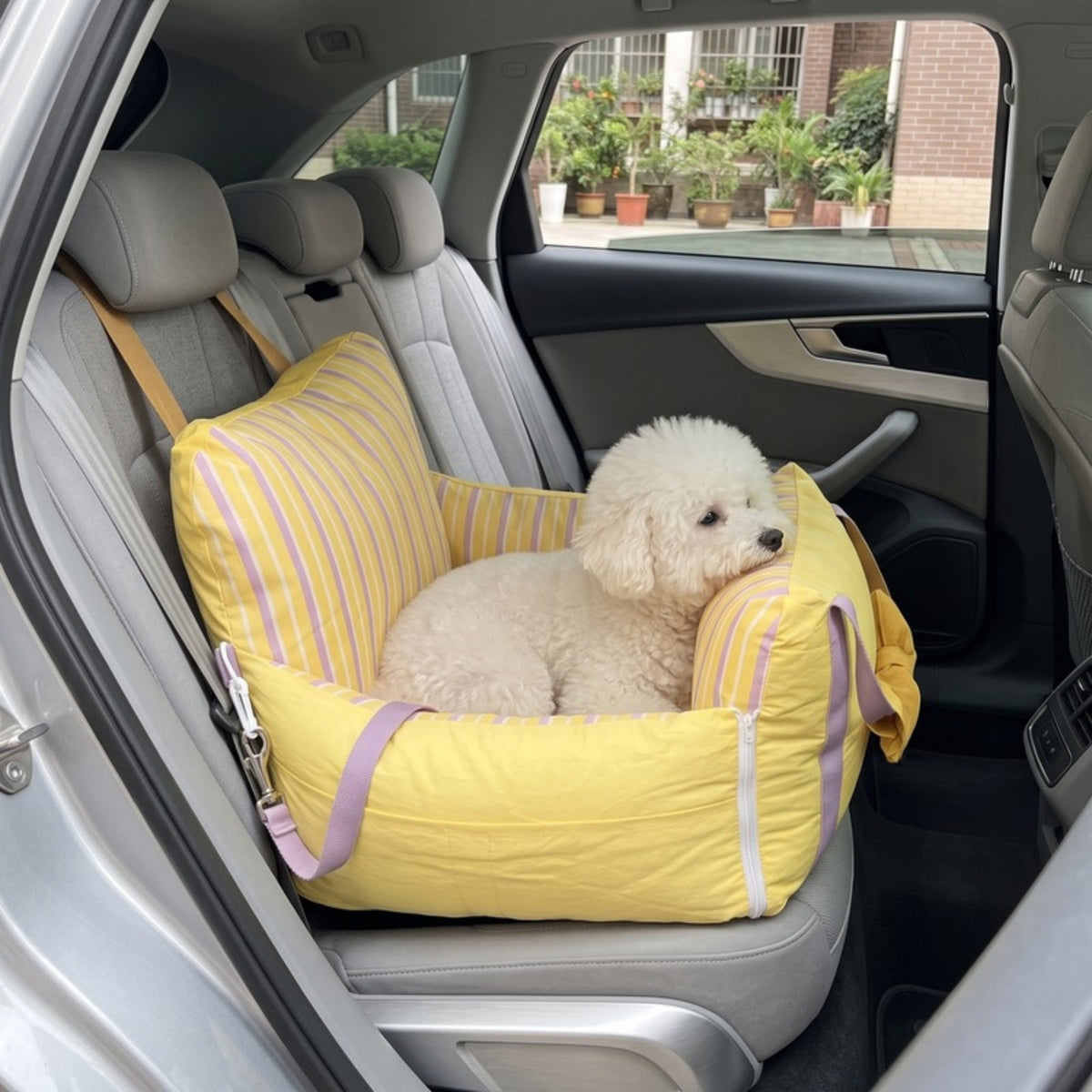 Woofidoo Washable Dog Car Seat Bed