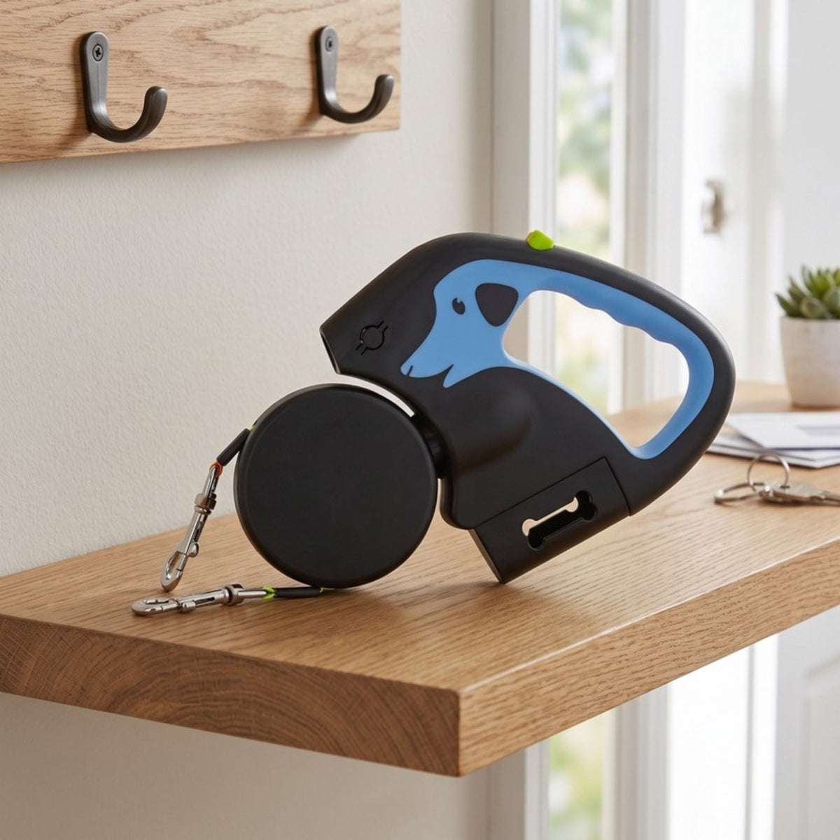 Woofidoo Retractable Leash for Two Dogs