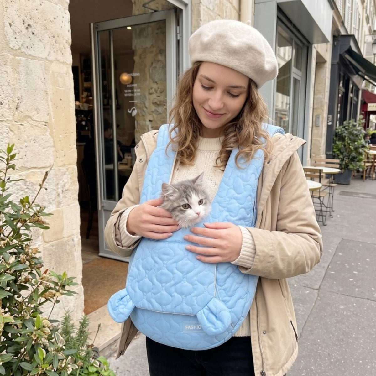 Woofidoo Snowdrift Dog Chest Carrier