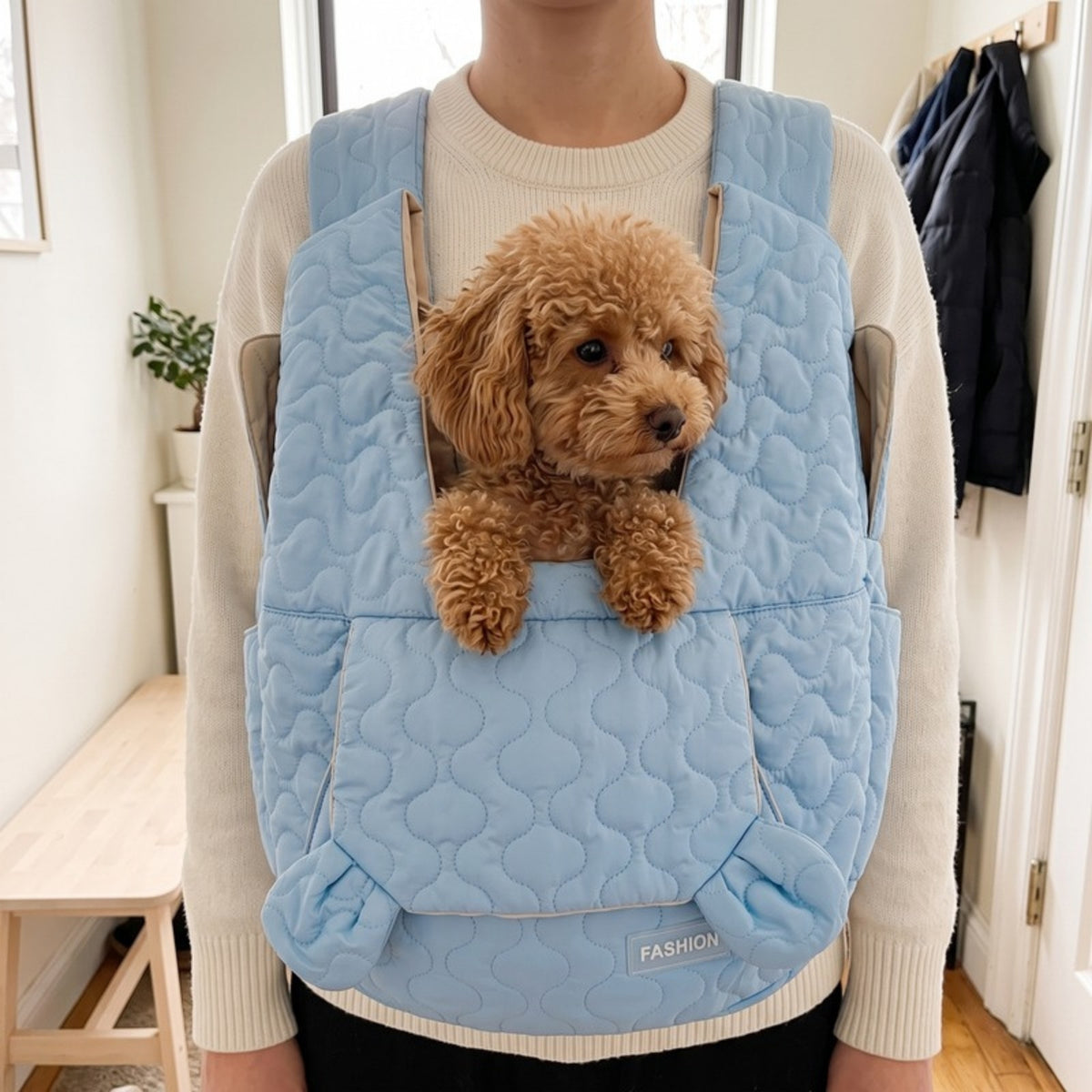 Woofidoo Snowdrift Dog Chest Carrier