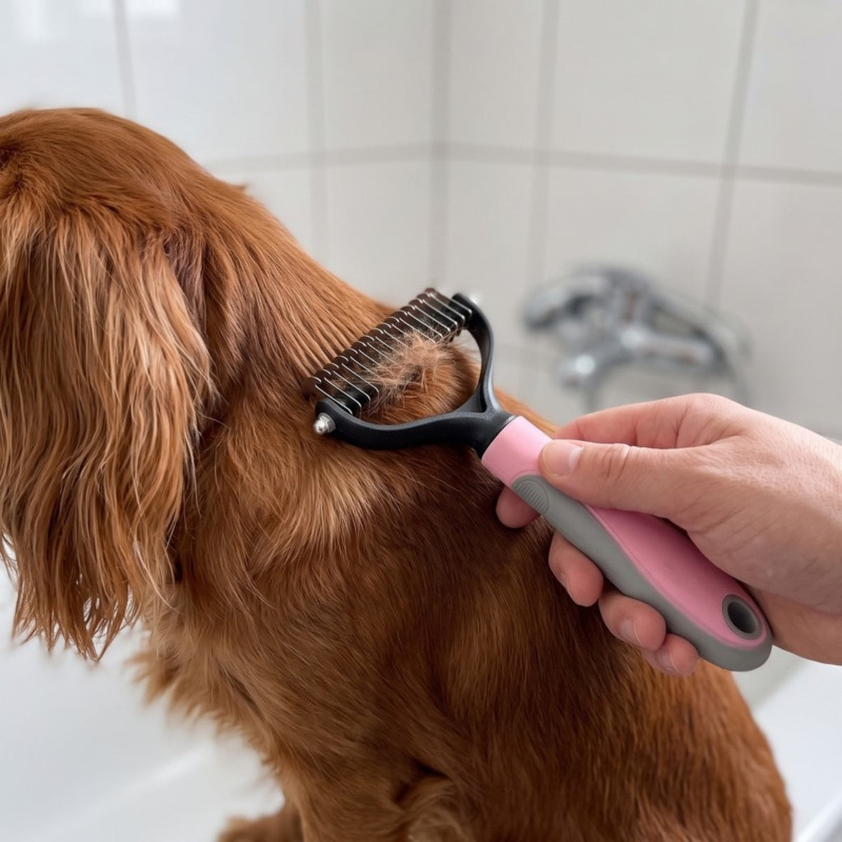Woofidoo Dog Brush for Shedding