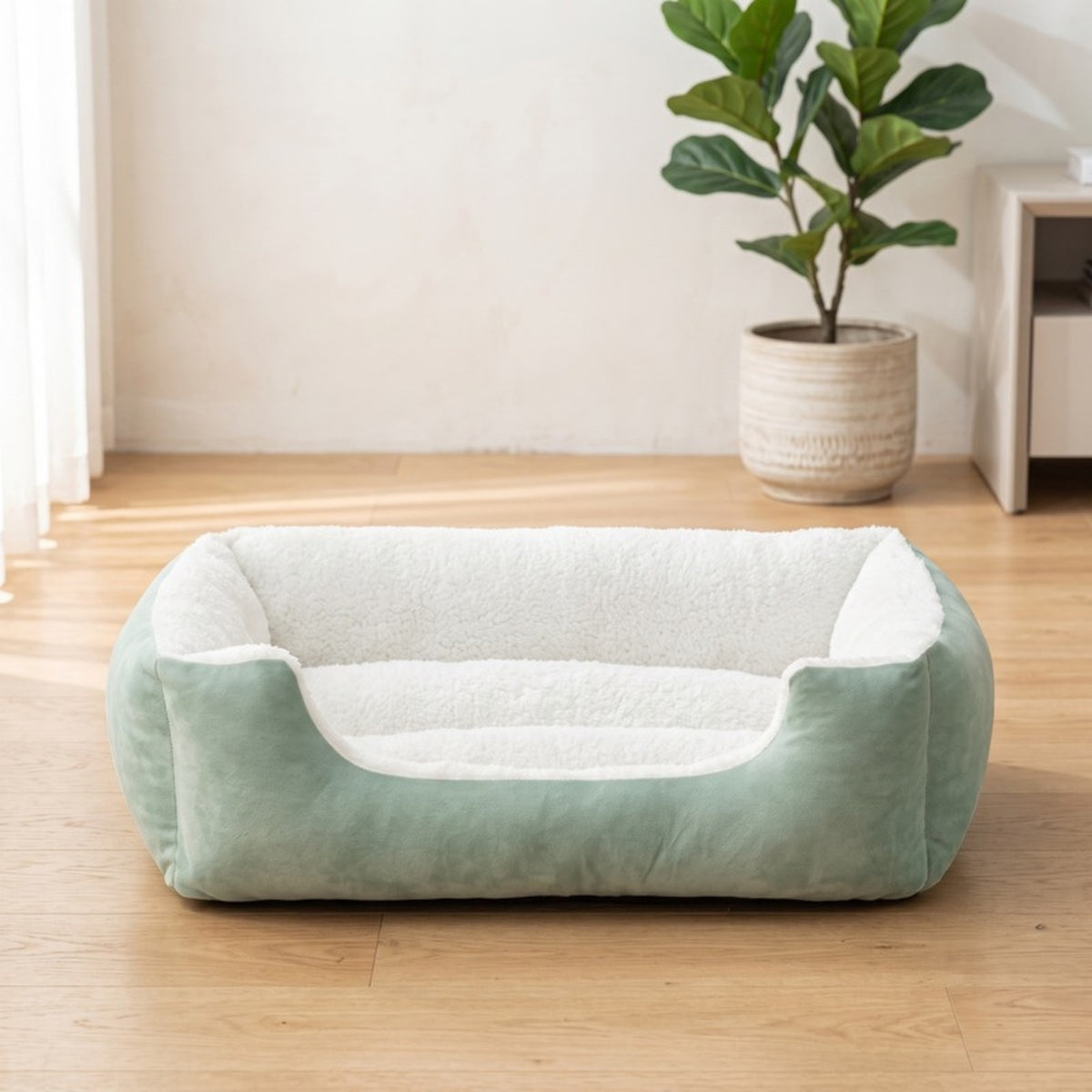 Woofidoo Rectangle Bolster Dog Bed