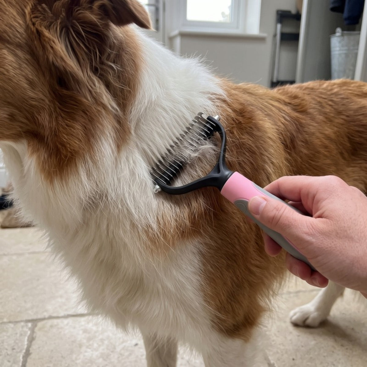 Woofidoo Dog Brush for Shedding