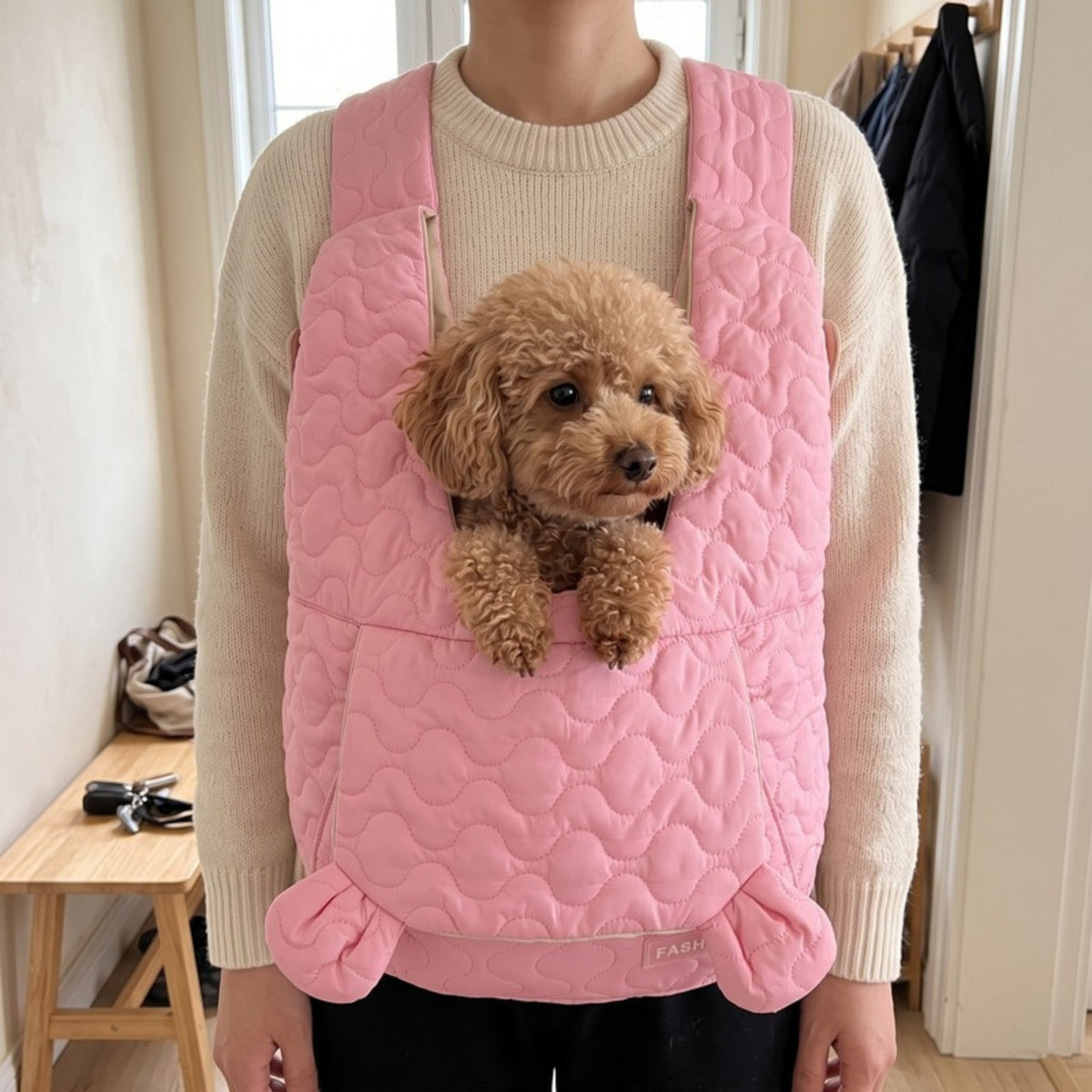 Woofidoo Snowdrift Dog Chest Carrier
