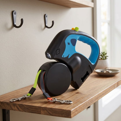 Woofidoo Retractable Leash for Two Dogs