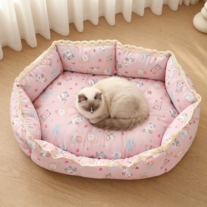 Woofidoo Fleece Bolster Pet Bed