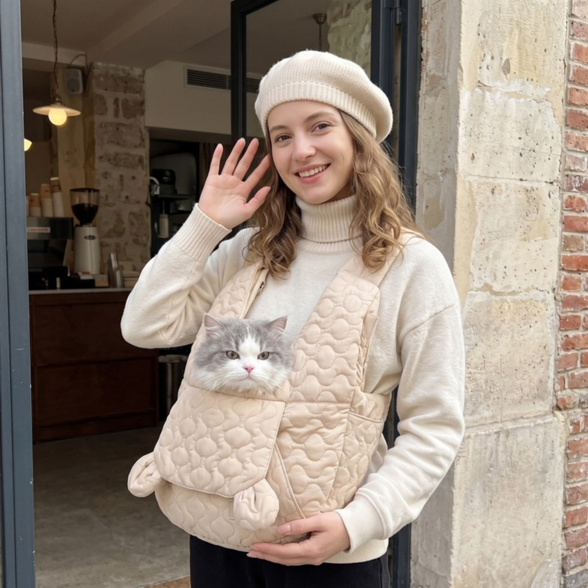 Woofidoo Snowdrift Dog Chest Carrier