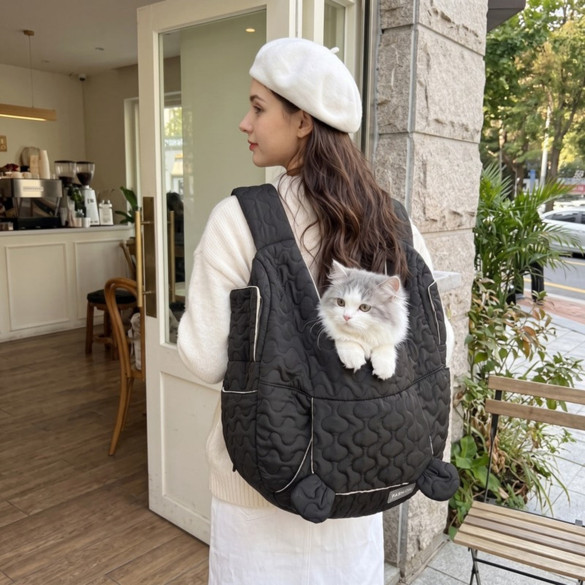 Woofidoo Snowdrift Dog Chest Carrier