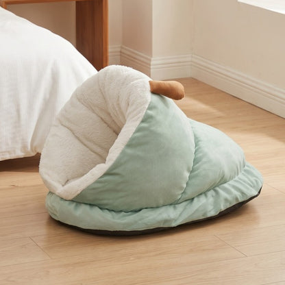 Woofidoo Plush Dog Cave Bed