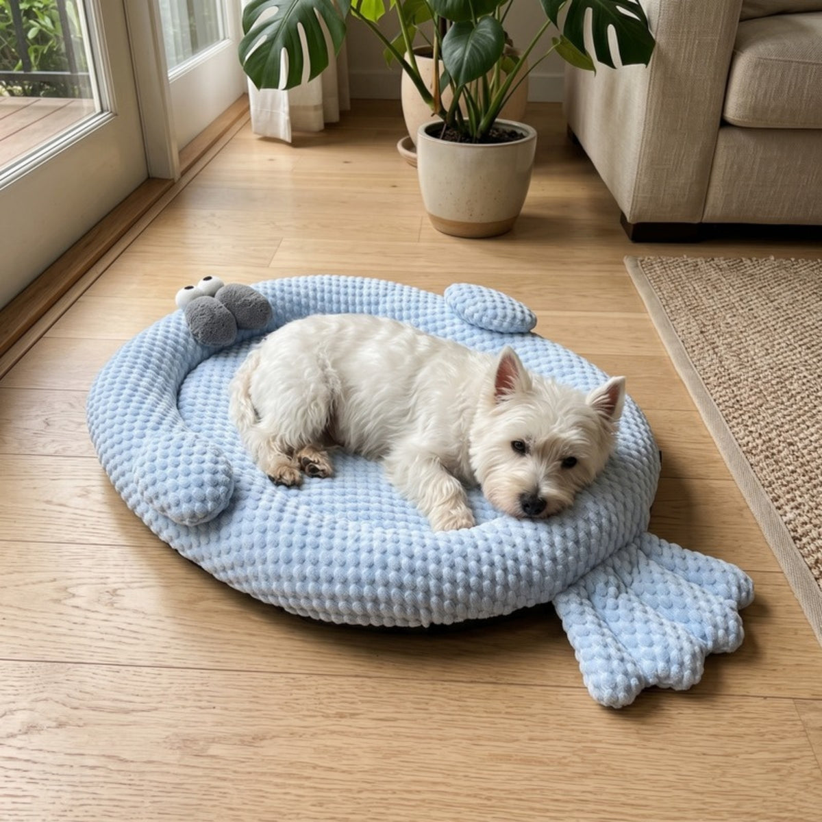 Woofidoo Round Cooling Pet Bed