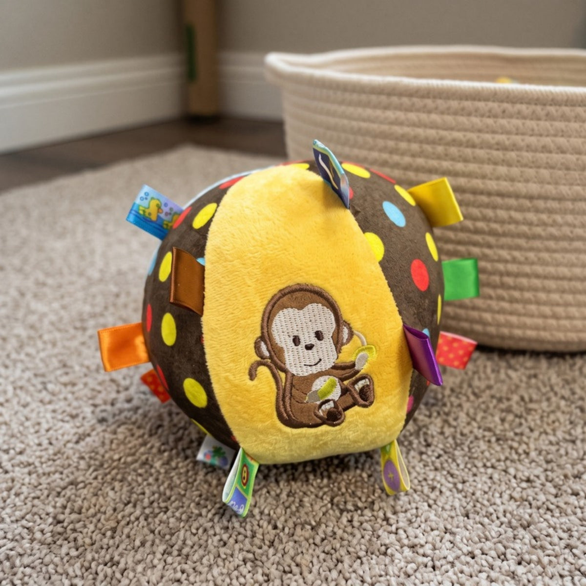 Woofidoo Plush Dog Toy with Bell