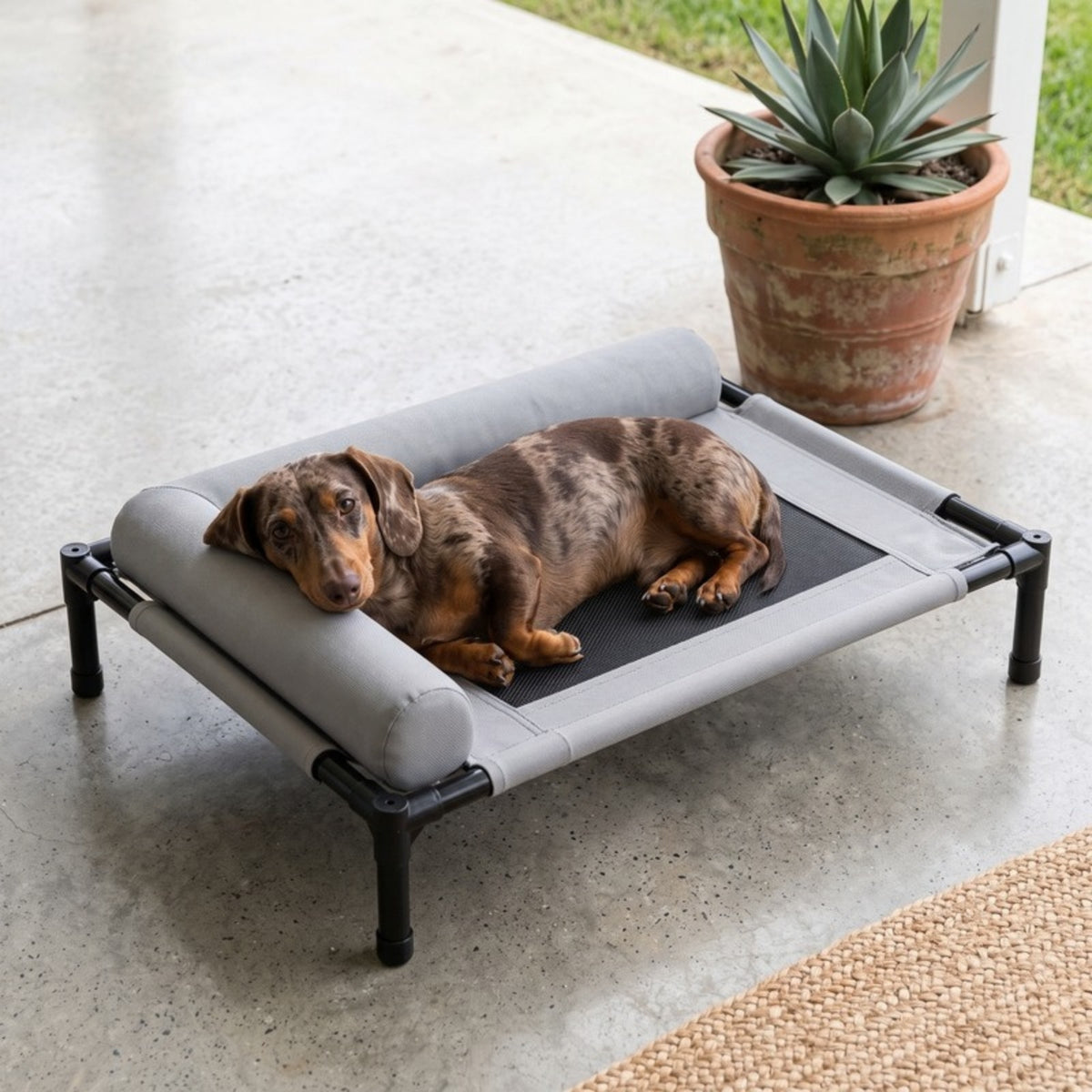 Woofidoo Elevated Dog Cot Bed