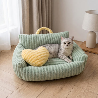 Woofidoo Cat Sofa Bed with Armrests