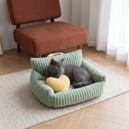 Woofidoo Cat Sofa Bed with Armrests